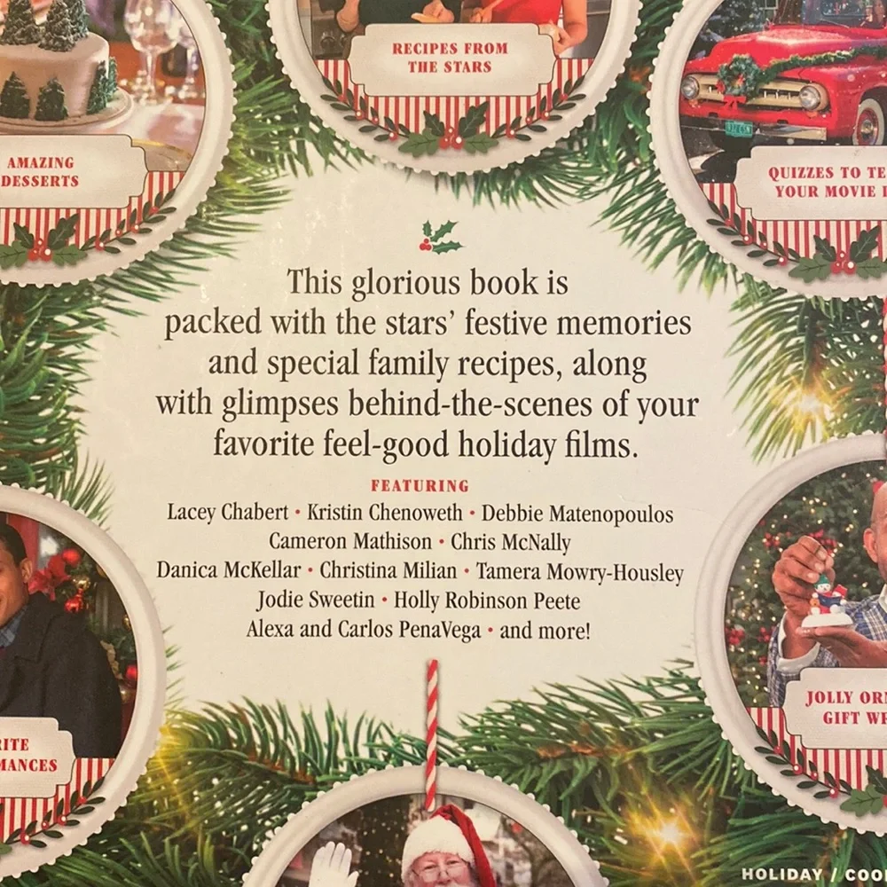 Hallmark Channel Countdown to Christmas Holiday Cookbook Decor Gifts Stories - Picture 3 of 12